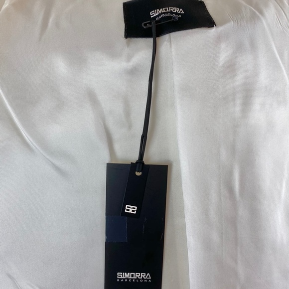 Javier Simorra White Jean Jacket - Picture 10 of 13